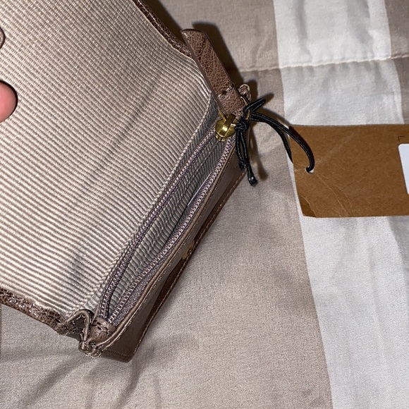 🤎NWT Margot New York Small Wallet/Card Case w/Zippered Coin Pocket - Picture 5 of 9